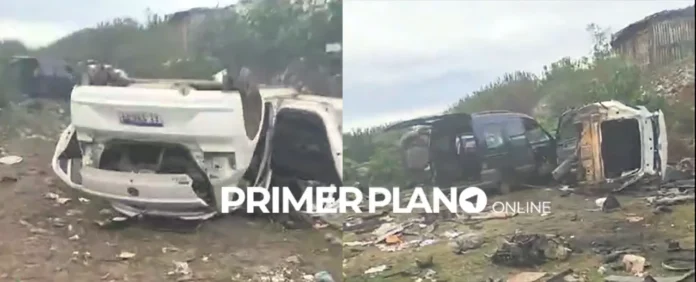 Cementerio de autos en Tres de Febrero