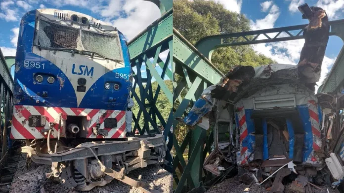 Choque de trenes en Palermo