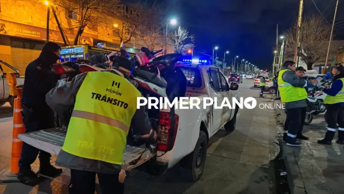 Procedimiento vehicular Morón