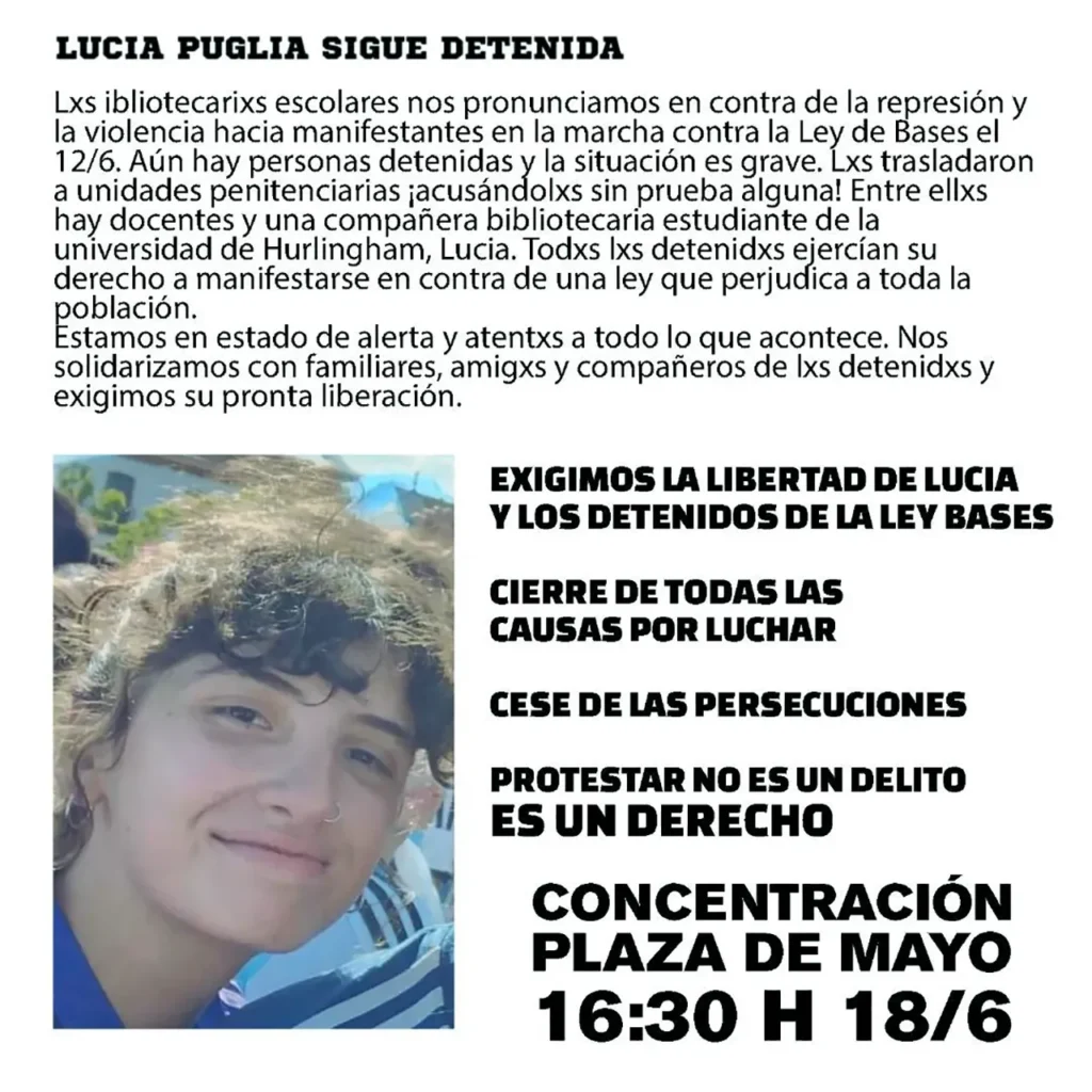 Detenidas protestas Ley Bases