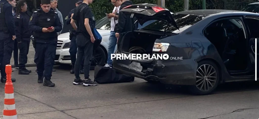 Persecución y choque en Castelar norte