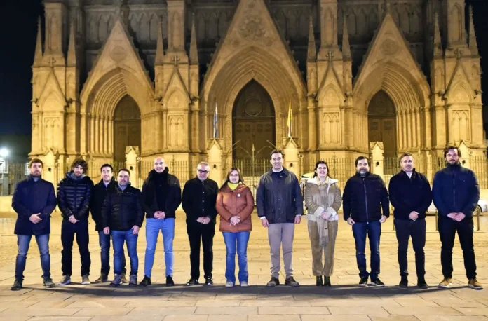 Intendentes reunidos en Luján