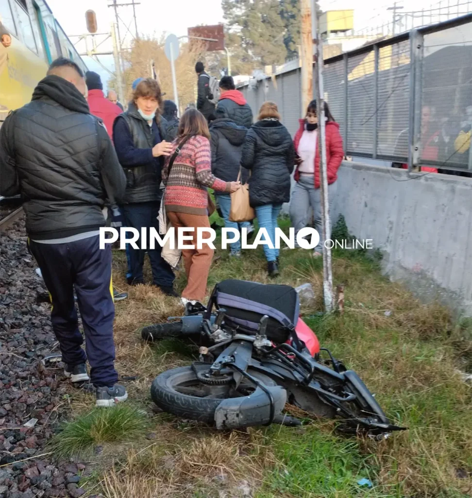 Choque fatal en el Sarmiento