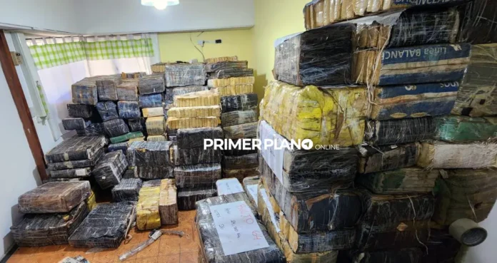 Secuestraron 14 toneladas de marihuana
