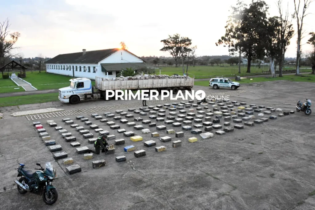 Secuestraron 14 toneladas de marihuana