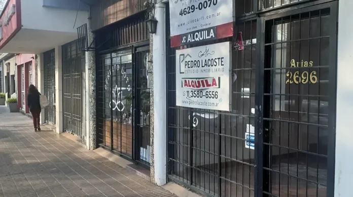 Caída de la actividad económica en Morón