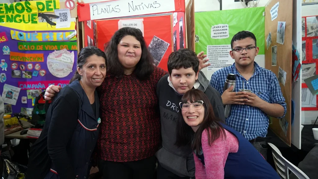 Feria de ciencias en Merlo