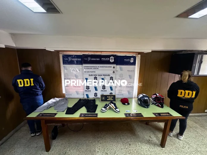 Motochorros detenidos