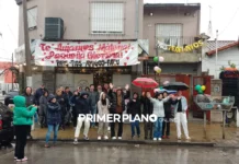 Malena Lázzaro volvió a casa