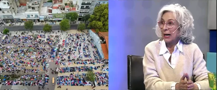 Piden desalojar manteros de la Plaza de la Cultura en Morón