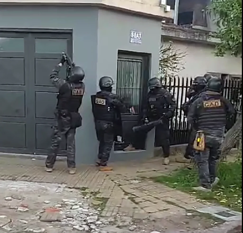 Ladrones detenidos en El Palomar