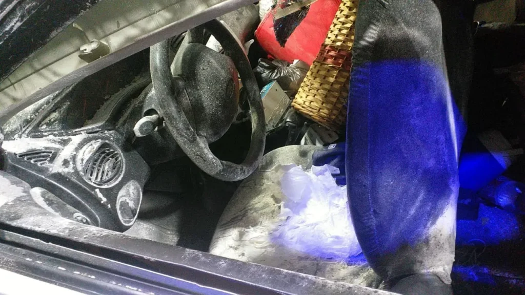 Condena por el auto con cocaína