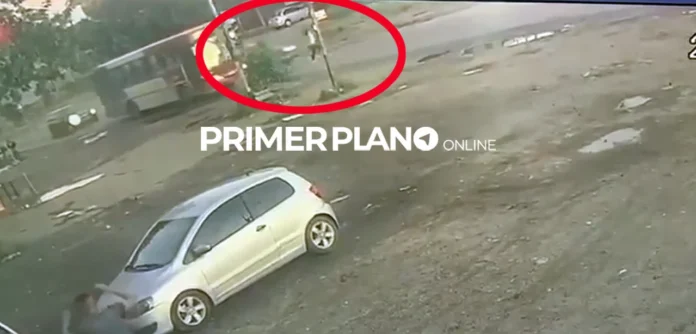 Mujer atropellada en Merlo