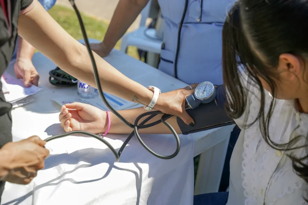 Operativo de salud en Ituzaingó