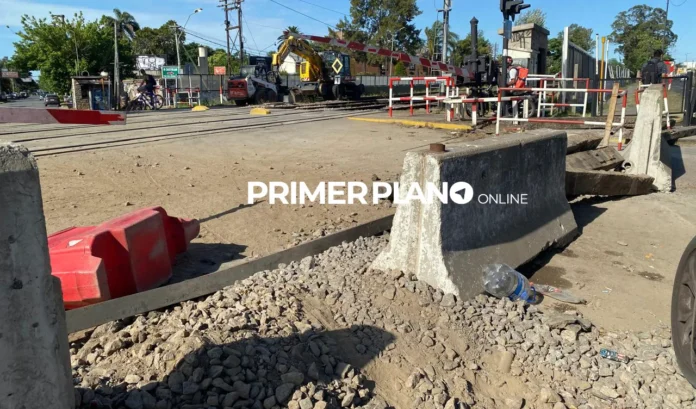 Cierre del paso a nivel de Santa Rosa