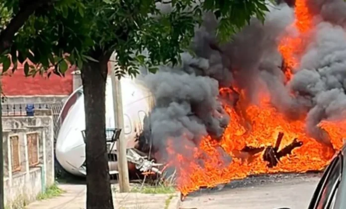 Despiste de avión en San Fernando