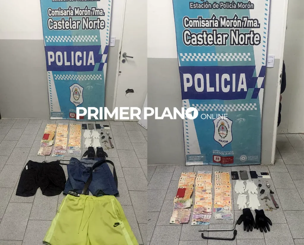 Detenidos en Castelar norte