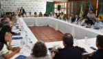 Mesa contra la droga en Merlo