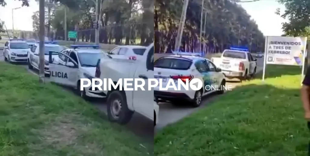 Policías echados en Tres de Febrero