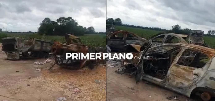 Cementerio de autos en Merlo
