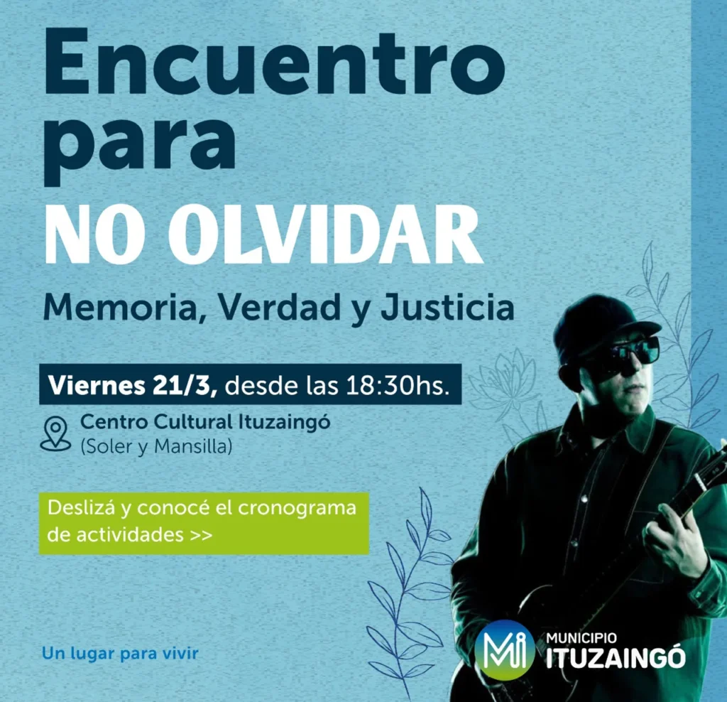 Garpar Benegas homenajea a Nora Cortiñas en Ituzaingó