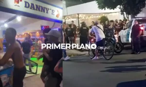 Incidentes en el corso de Haedo