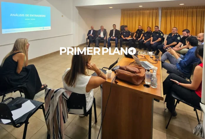 Reunión de la mesa política criminal en Morón