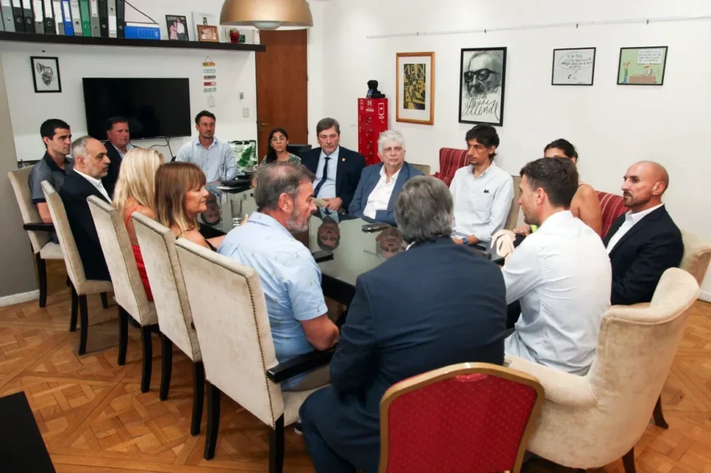 Mesa de seguridad en Morón