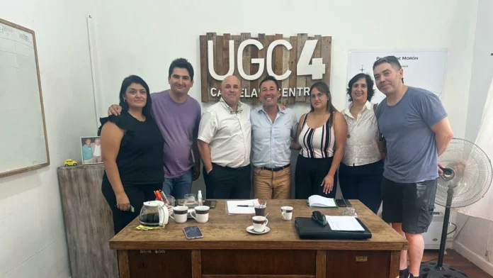 Reunión de la Cámara de Comercio de Castelar con autoridades de la UGC 4