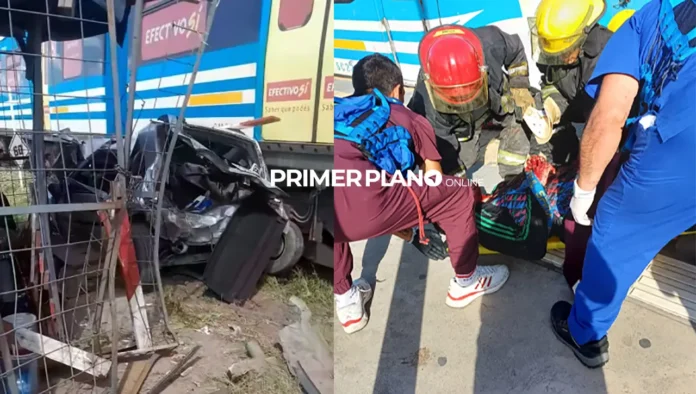 Siniestros viales en las vías del tren Sarmiento