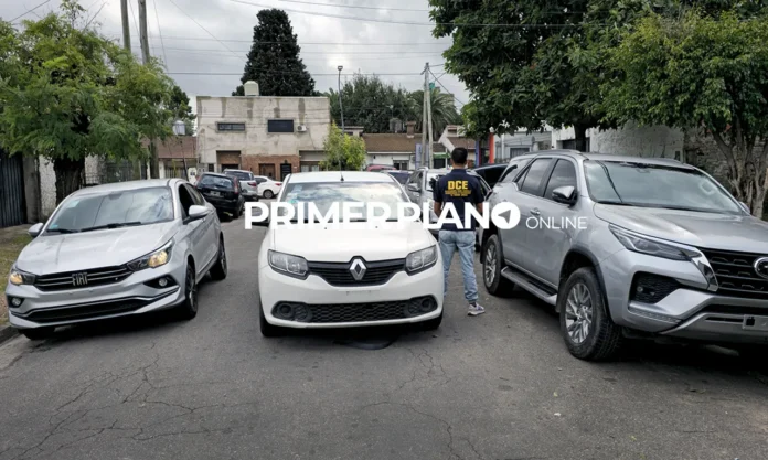 Banda de autos robados