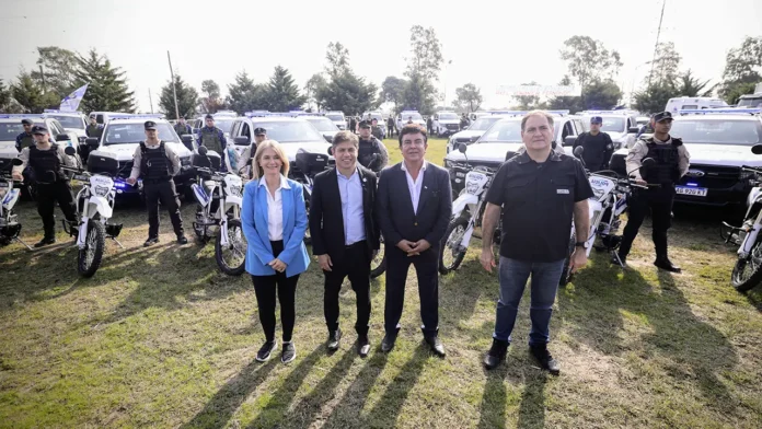 Kicillof entregó patrulleros en La Matanza