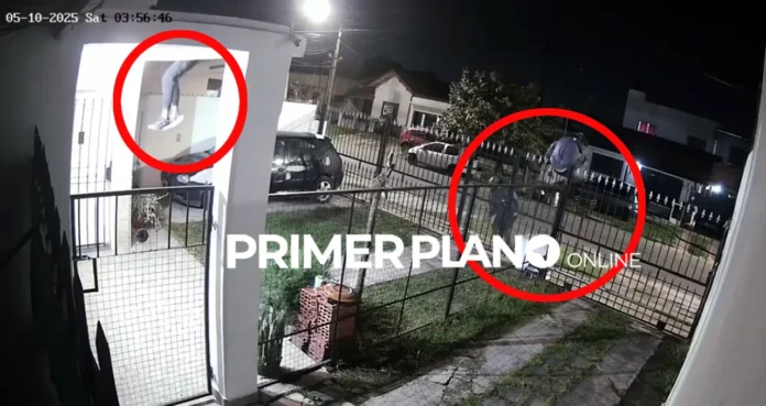 Banda de entraderas detenida en Morón