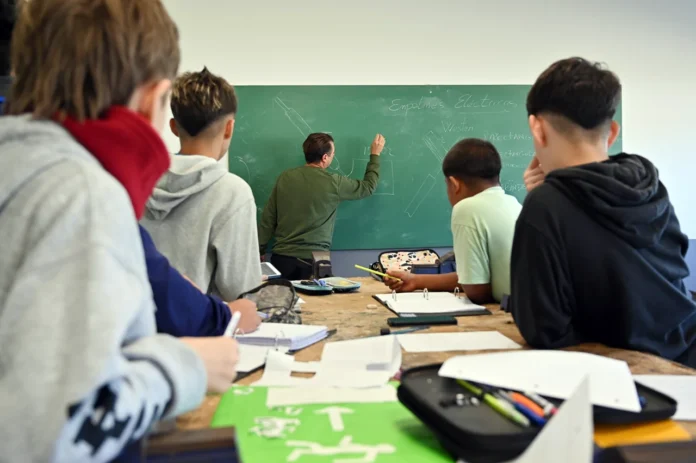 Obras de gas en escuelas