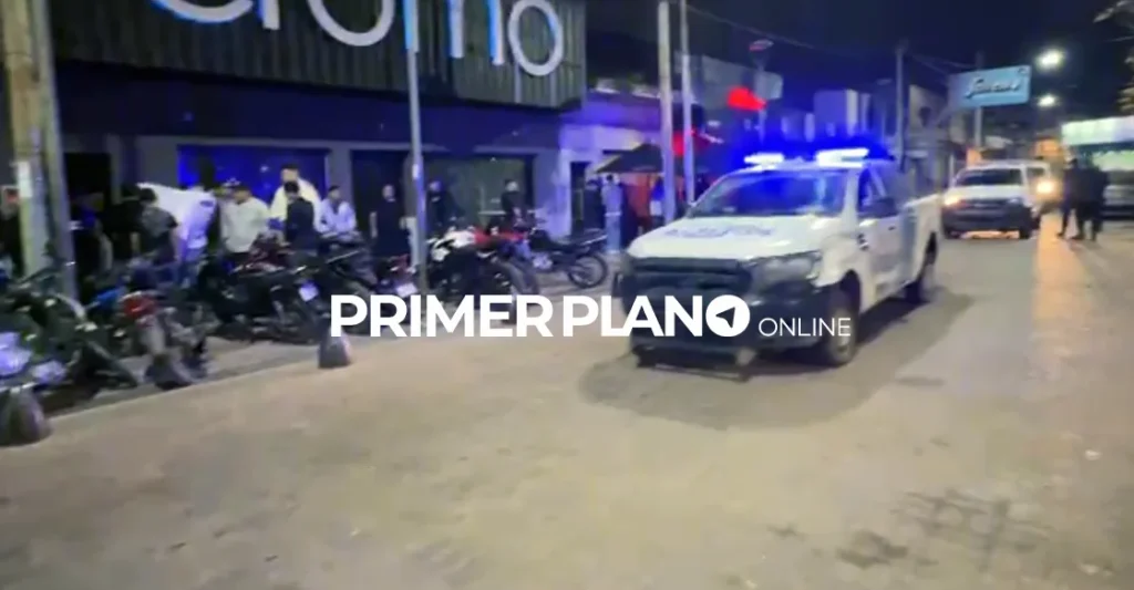 Operativo en la plaza de Laferrere
