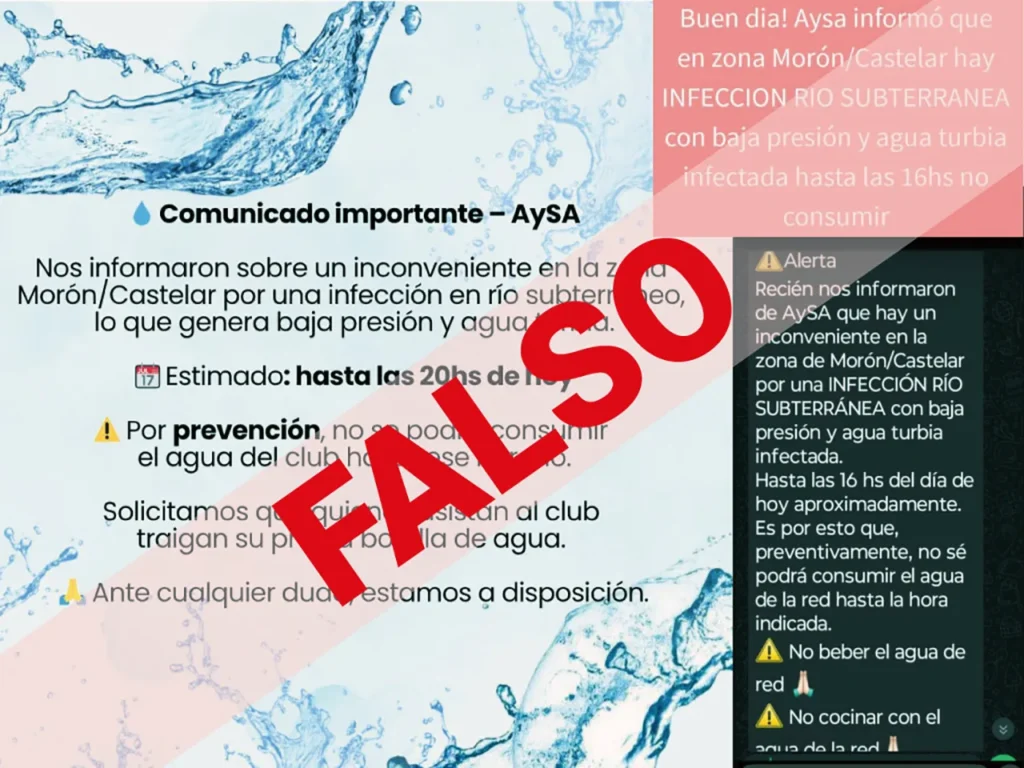 Obras de AySA en Morón