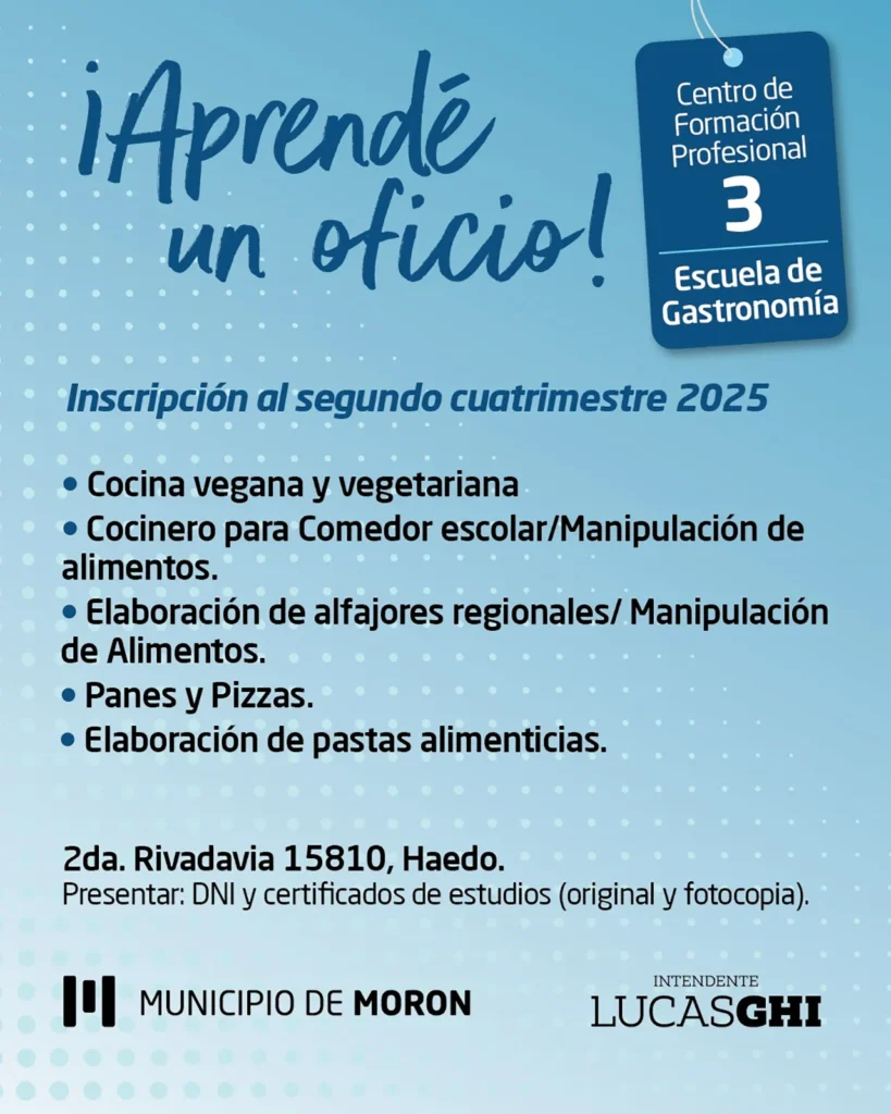 Formación en oficios Morón