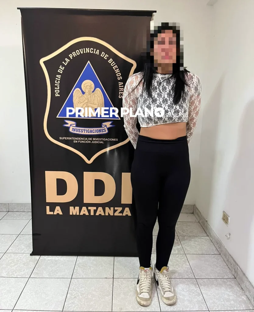 Extorsionadora detenida en San Justo