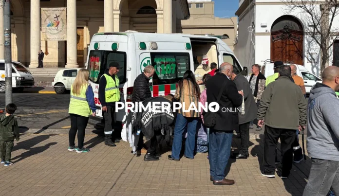 Accidentado acto en Morón