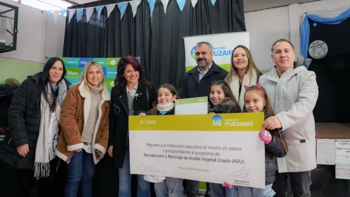 Programa de aceite vegetal usado en Ituzaingó