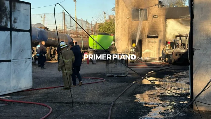 Incendio en Ituzaingó