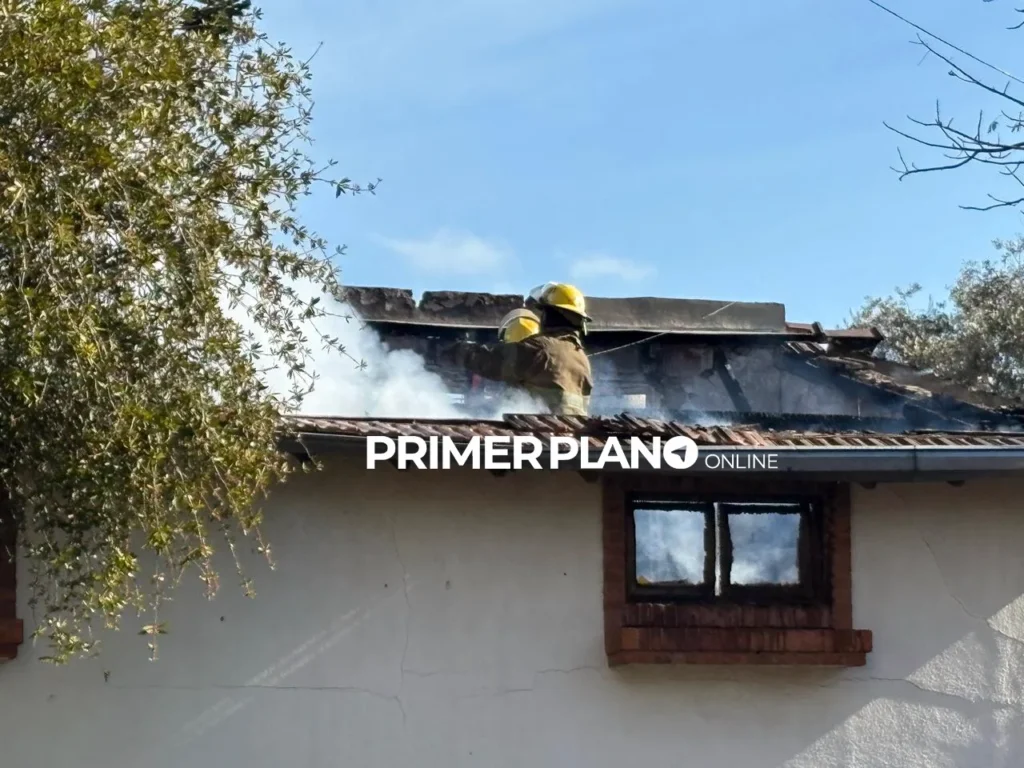 Incendio en vivienda de Ituzaingó