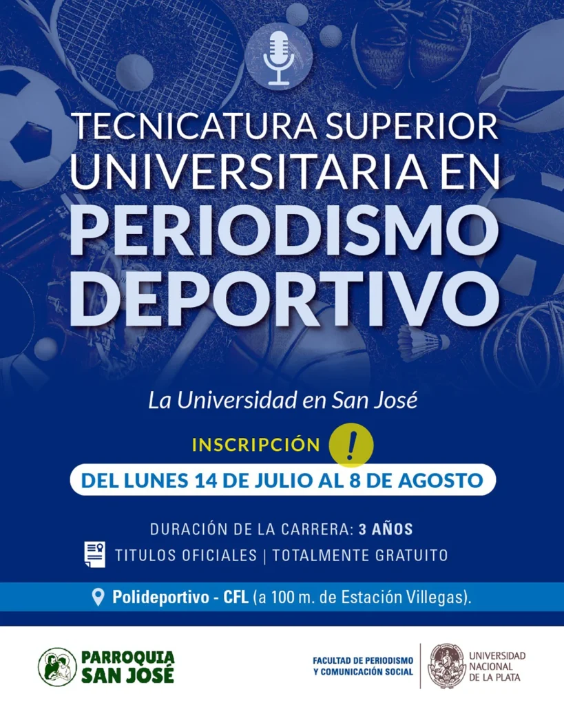Periodismo deportivo en el instituto San José