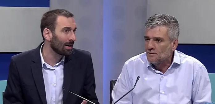 Damián Selci y Juan Zabaleta