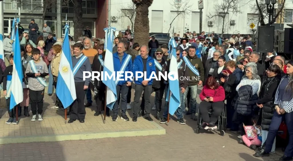 Accidentado acto en Morón