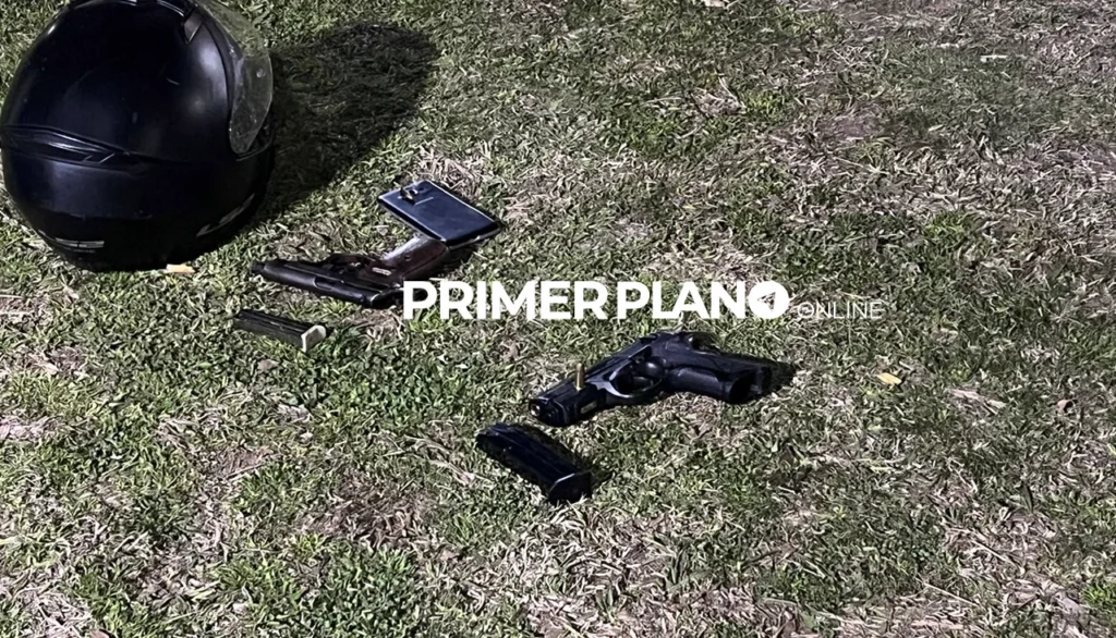 Motochorro baleado Morón