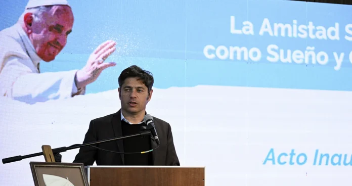 Kicillof cruzó a Milei