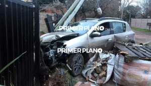 Persecución, choque y muerte en Moreno