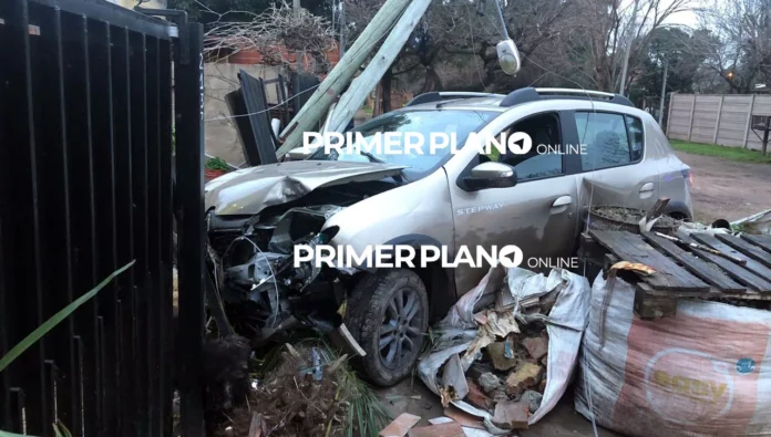 Persecución, choque y muerte en Moreno