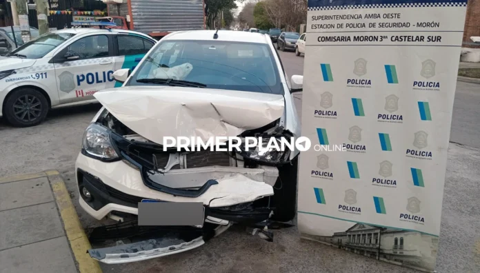 Persecución, tiroteo y choque en Castelar